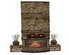 Country Sunset FIreplace