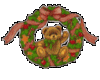 **Bear Xmas wreath*