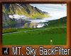 Mountain Sky Background
