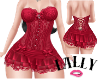 Cherie red dress Lally