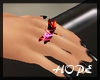 pink/red Dragonfly Ring