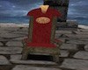 Camelot Stone Throne Red