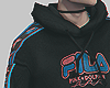 Hoodie FILA Pink Dolphin