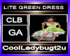 LITE GREEN DRESS