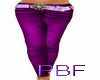 PBF*Pink Belted Jeans