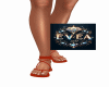 beach erida schoes red