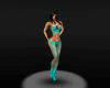 SEXY  outfitt teal