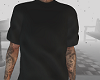 Black T-shirt +tattoo