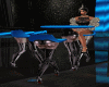 Table retro 2 blue