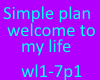 Simple plan welcome p1