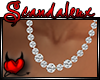 |Sx|Diamond Pearls Neckl