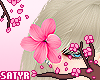 Pink Hair Flower