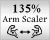 Scaler Arm 135%