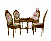 victorian table&chairs
