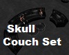 Skull Couch Set