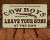 *pip cowboy sign