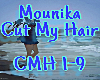 Mounika cut my hair
