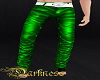 Green jeans