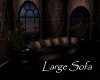 AV Large Black Sofa