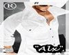 [Alx]Formal Shirt Whit3