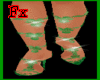 [Fx] Emerald Sandals