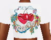 Strawberries Crop Top