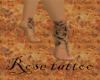 Sexy rose foot tattoo