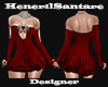 HS-Red Vanyla Dress