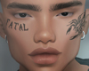"Fatal" Face Tattoo