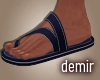 [D] Summer navy sandal