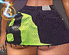 в 8 Lime Booty Skirt