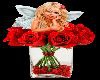 Animated Angel with Rose
