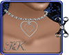 KK Cheeky Heart Necklace