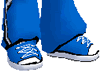 Blue Chav Shoes