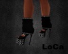 Lo! black heels