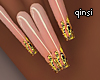 q! 24k gold nails