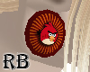 Lrg Angry Bird Plug|F|RB