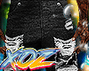 xOz Torn Blk/W Patch Jns