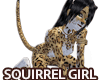 Jaguar Girl Sticker