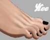 Realistic Feet - Black
