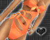 *Orange Charm Bikini