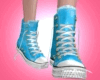 D Pia blue sneaker