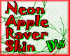 Neon Apple Raver Skin