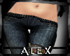 *AX*Tattoed Skinny Jeans