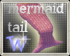*W* Pink Mermaid Tail