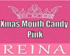 Pink Xmas Mouth Candy