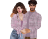 TF* Couples Pink Plaid