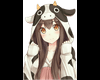Cow Girl Sticker