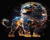 STARS DRAW D LION FRAMED