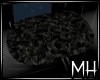 [MH] CP Black Fur Rug